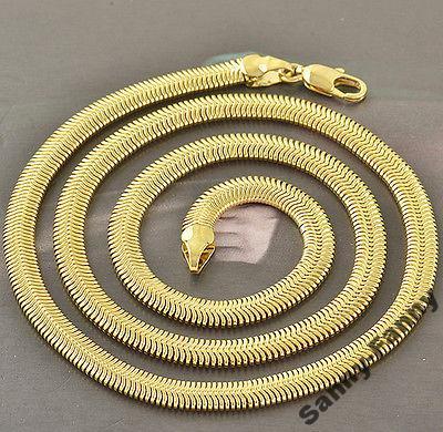 Цепь мужская 48,5 см Real Gold Filled 14К