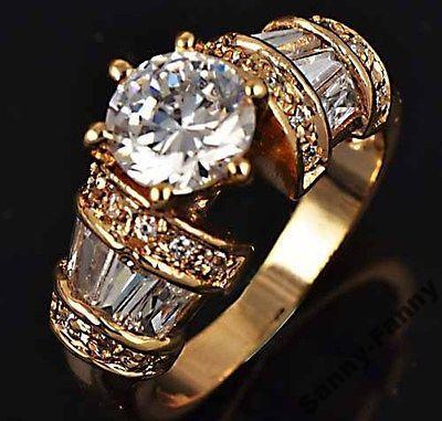 Массивное кольцо Перстень Real Gold Filled 14 К