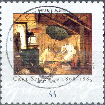 Германия 2008 Живопись Шпицер (1 м)**