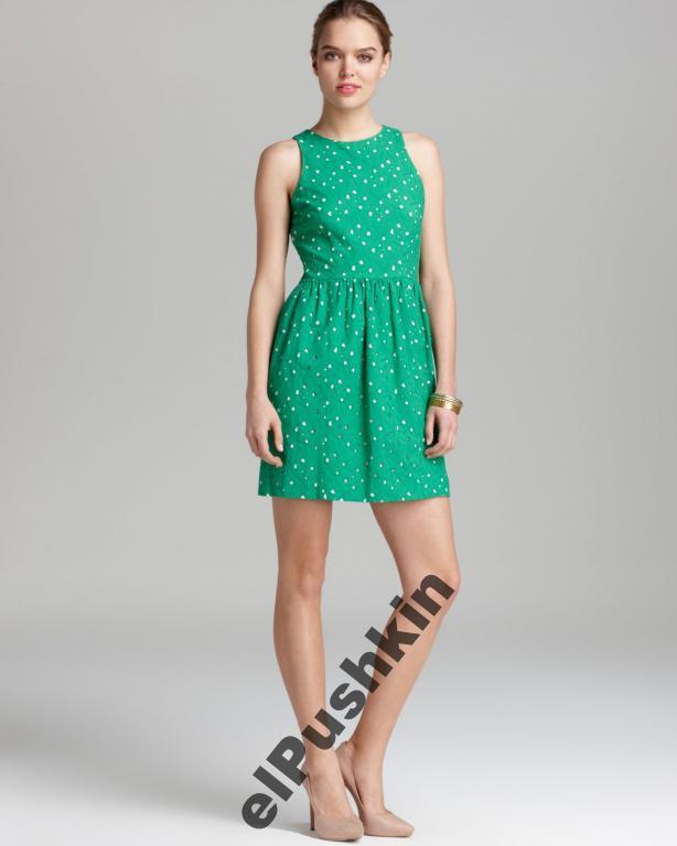 CYNTHIA STEFFE платье кружевное шитье 44-46 новое 