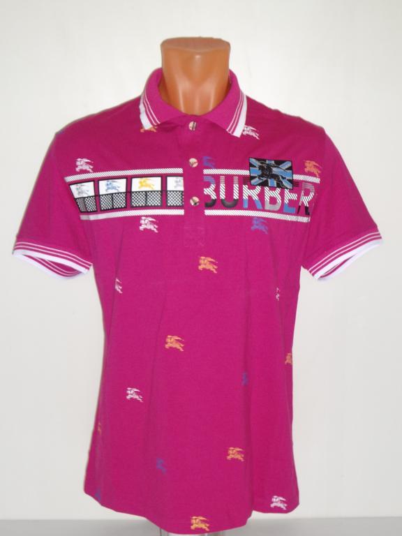 Рубашка поло BURBERRY  M,  L,   XL 