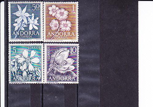 Испан.Андорра,1966,Ми-66-70**Флора
