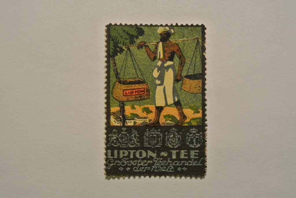 рекламная марка чай липтон 