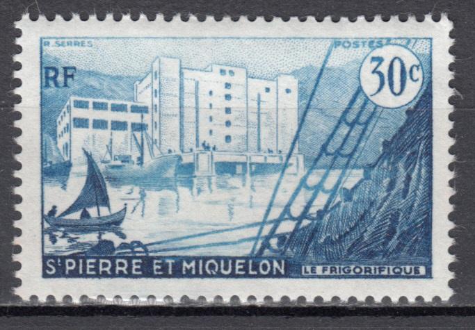 Сен-Пьер и Микелон 1955 Mi375 MNH
