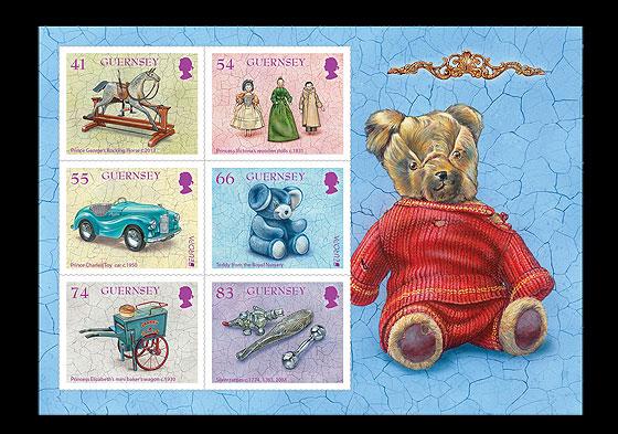 Гернси 2015 Старые игрушки Европа СЕПТ блок**