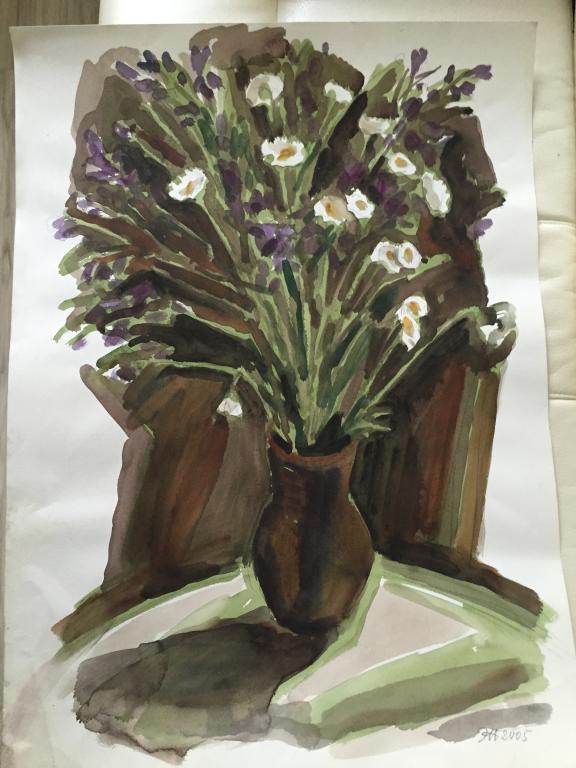 Жаренова Э.А. (1934 г.р.) "Ромашки"