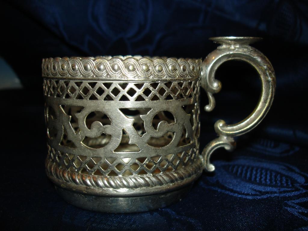 Старин.подстаканник,Норблин,Варшава,до 1882г 