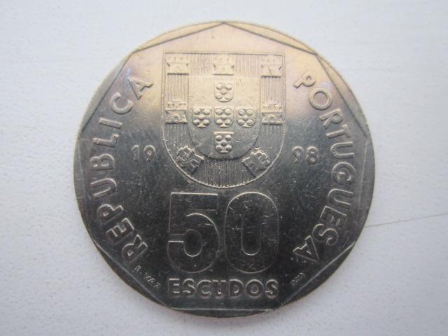 50 эскудо 1998 год,Португалия