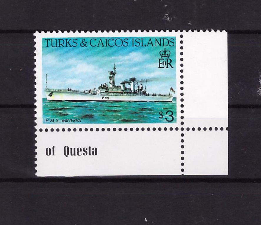 Острова Теркс и Кайкос, 1985, № 671 С , € 10, MNH, ключевая марка, корабли