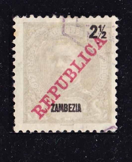 португальские колонии выпуск Republica ZAMBEZIA 2-1/2R