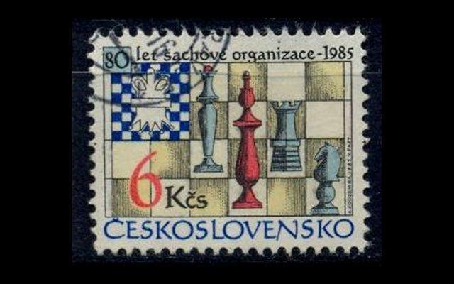 ЧССР 1985 Mi 2811 Шахматная федерация Used 004/251