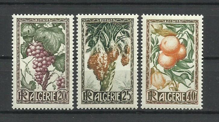Алжир, 1950 г. Ивер 279-281 полная серия * кат. 13,50 евро