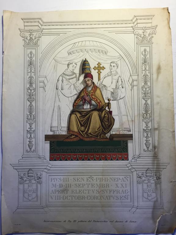 Пинтурикьо (1454-1513) "Коронация Папы Пия III"