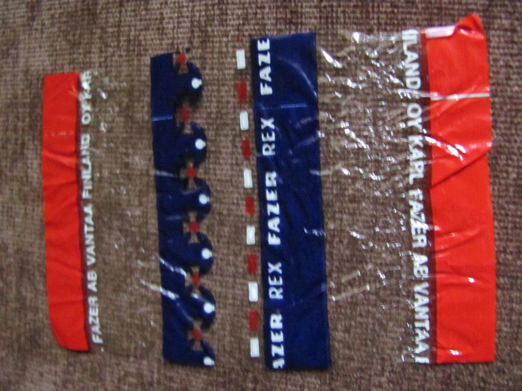 Обертка от конфеты из 90-х, Финляндия.