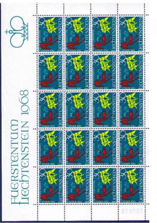 Лихтенштейн 1968 Сказки М.Л. MNН**