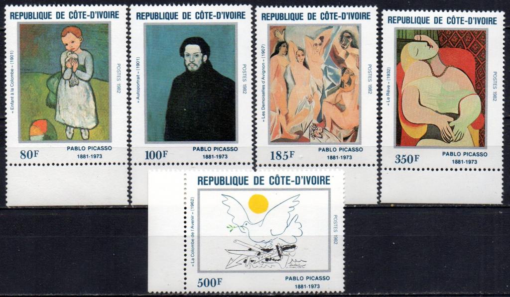 Кот д'Ивуар 1982 Пикассо**
