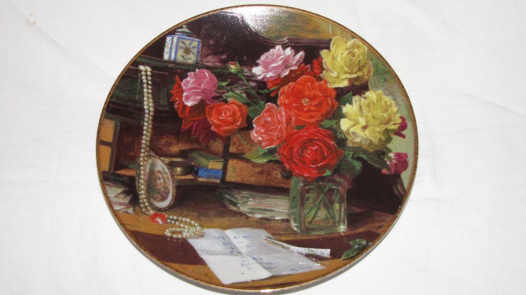 Тарелка настенная.Цветы.Натюрморт.Голландия.MOSA