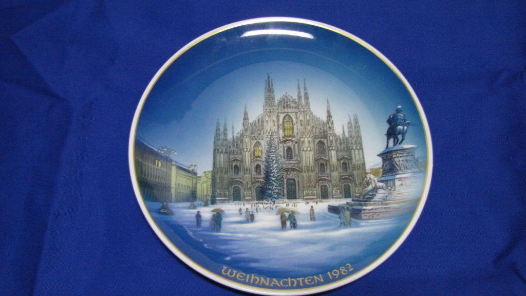 Тарелка настенная.Фарфор.Рождество Розенталь Rosenthal 