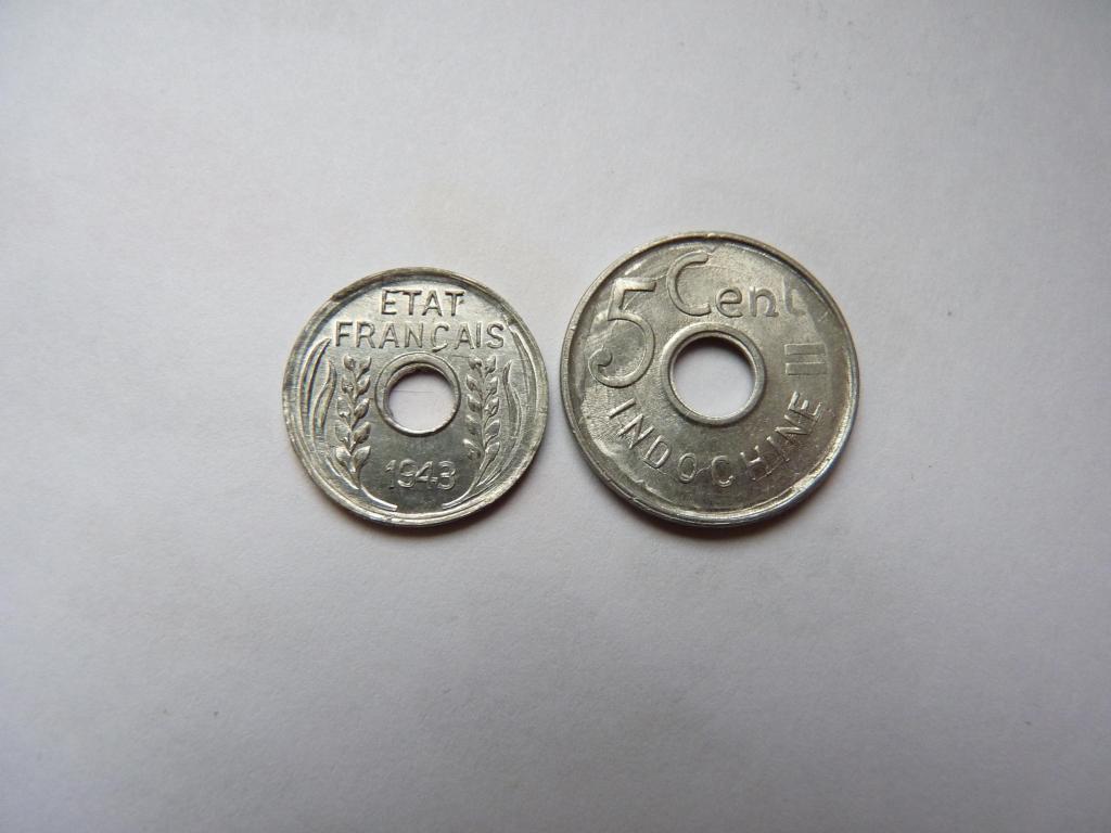 Французский Индокитай 1 цент 1943 Unc