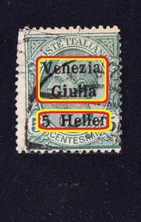 итальянские оккупации WWI VENEZIA GIULIA + 5Heller