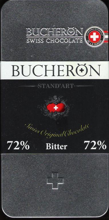 ОБЁРТКА ШОКОЛАДА: ЖЕСТЯНАЯ КОРОБКА BUCHERON ГОРЬКИЙ