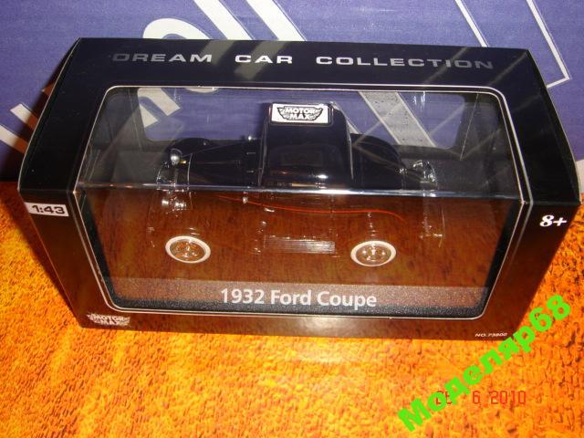 FORD  COUPE  1932  /  MOTOR  MAX / .