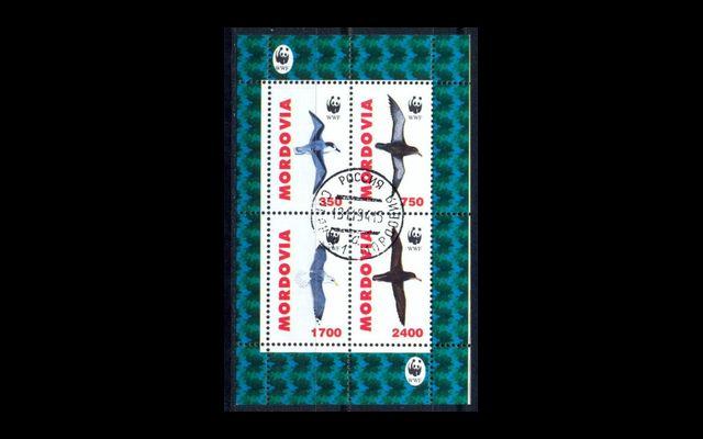 Мордовия 1997 Птицы CTO 046/049