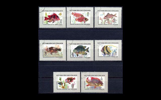 Вьетнам 1976 Mi 866-73 Тропические рыбы CTO 044/093