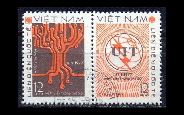 Вьетнам 1978 Mi 996-97 Союз электросвязи CTO 044/098