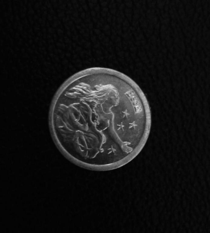 ВЕСЫ ЛРШФ  2010 длинные волосы серебро 999 водочный жетон СТандарТЪ