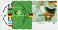 Германия  2002 Чемпионы мира по футболу . Совм . выпуск с Аргентина, Францией,Италией,Бразилией