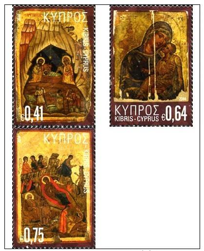 Кипр 2014 Рождество Иконопись Религиозные праздники 3м**