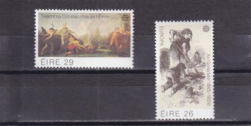 EIRE  ИРЛАНДИЯ  Европа Пара  Живопись  1982  Сост**