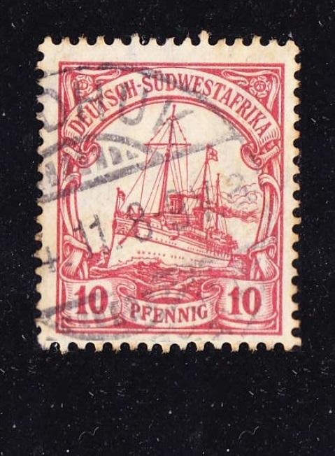 Aфpикa Ноhеnzоllеrn кoлoния SWA 10pf WZ