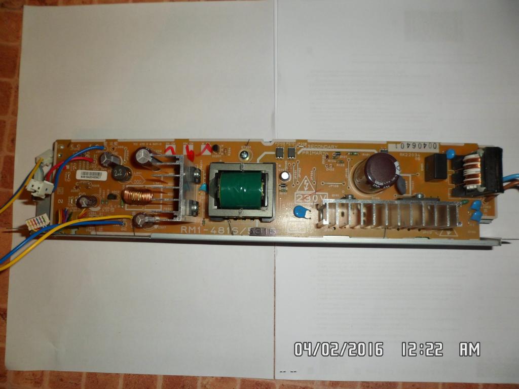 Плата питания HP Color LaserJet CP1215 RM1-4816