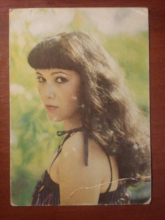 КАРМАННЫЙ КАЛЕНДАРИК КК АКТЕРЫ СОВЕТСКОГО КИНО Т. ШАКИРОВА 1990г.