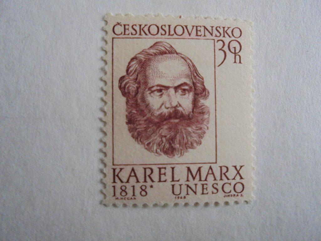 ПОЧТОВЫЕ МАРКИ.ЧЕХОСЛОВАКИЯ 1968 ГОД ** ВЕЛИКИЕ ЛЮДИ.