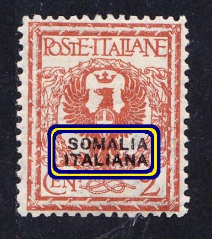 итальянские колонии в Африке SOMALA 1927 2c*