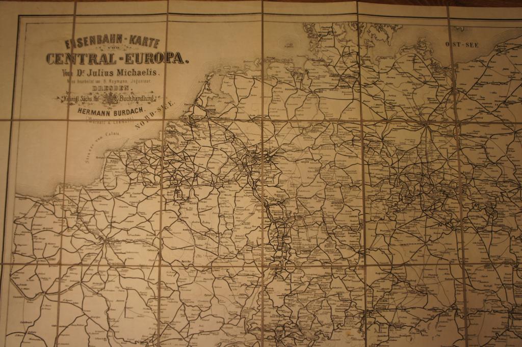 Железная дорога в европе карта