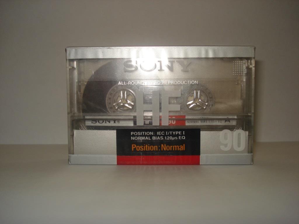 Аудиокассета SONY HF-90 JAPAN (новая)