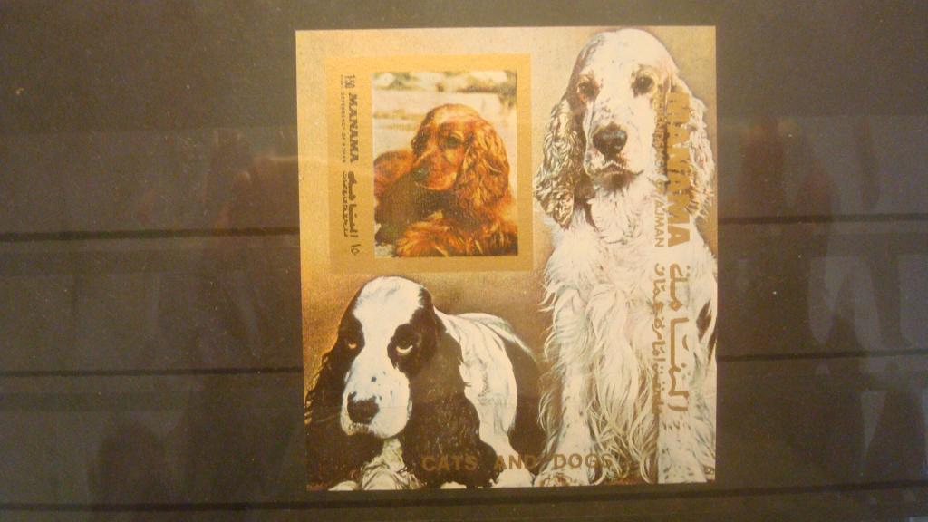 Манама. собаки.блок.  В.1972г.** 8.50 евро.