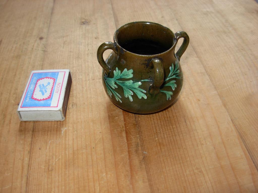 Кувшин кувшинчик старинный маленький роспись 