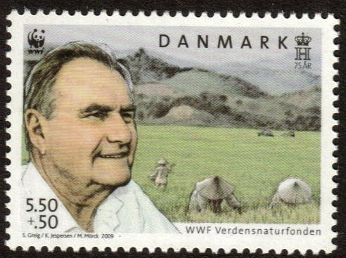 Дания 2009 Mi 1523 Виды WWF нс MNH
