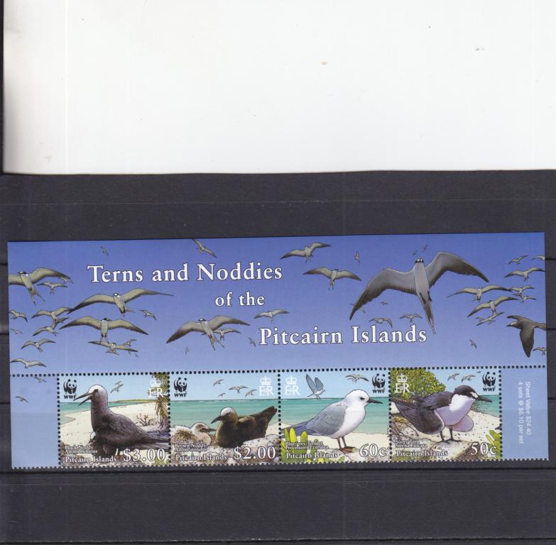 PITCAIRN ISLANDS  Фауна  Птицы   Сцепка  2007   Сост**