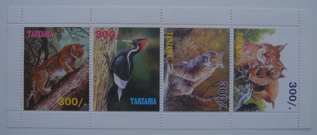 Танзания 19__ Животные WWF серия MNH