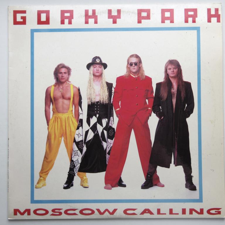 Парк Горького Gorky park -moscow calling  оригинальный вкладыш! Mint!