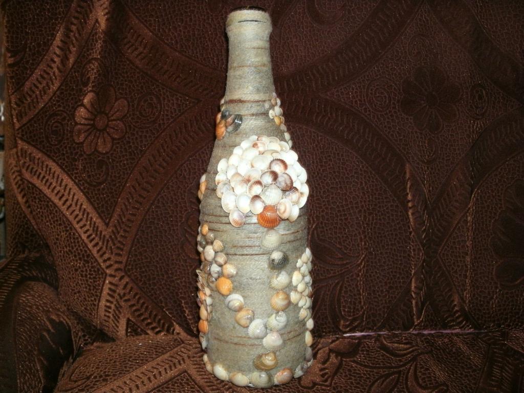 Бутылки декоративные