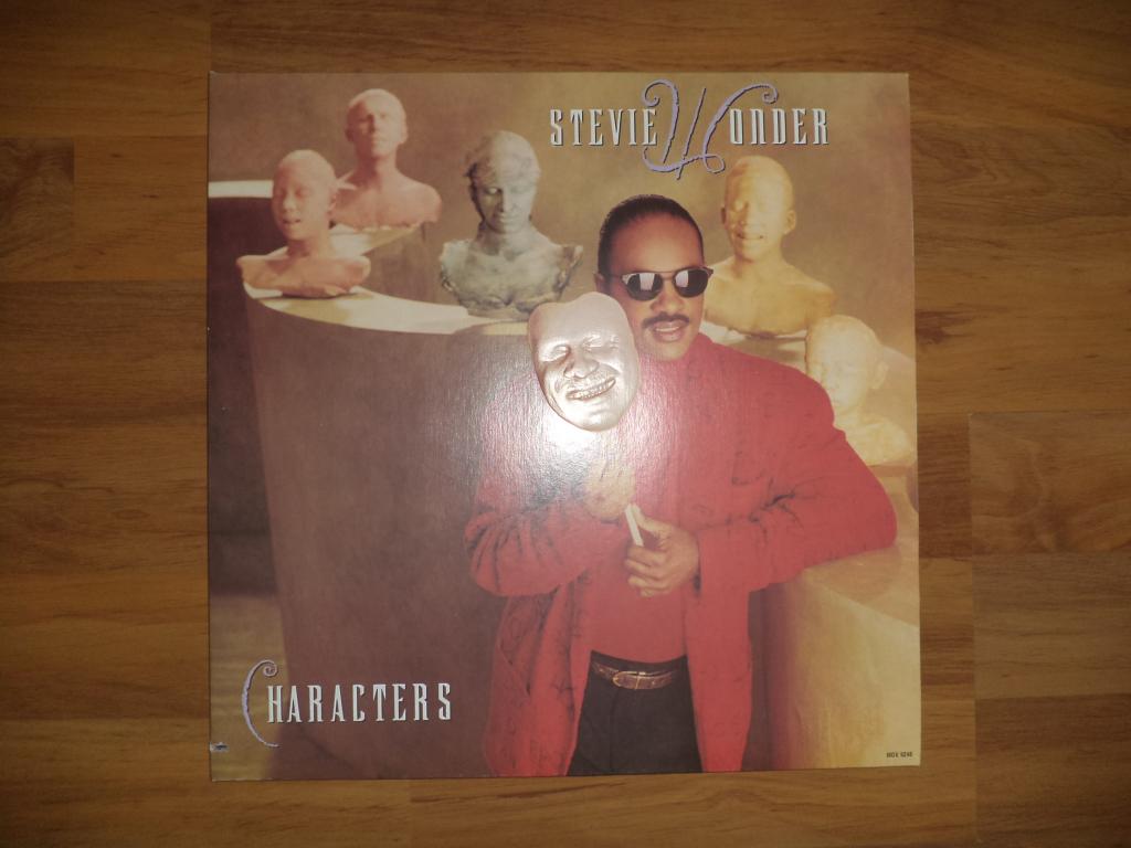 Stevie Wonder ‎- Characters 1987 Mint !!! Elton John Cliff Richard