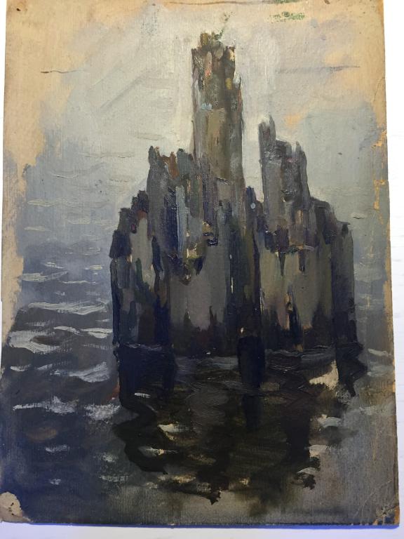 Бантиков А.С. (1914-2001) "Скала" (1957)