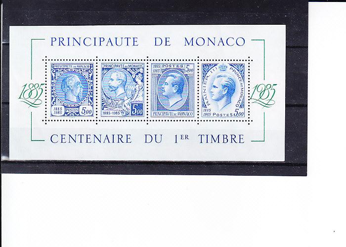 Монако,1985,Бл.31**Марка на марке